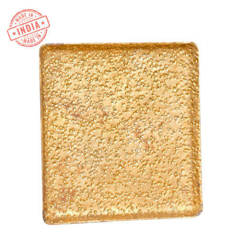 Decorative brass base for Devi Gudi