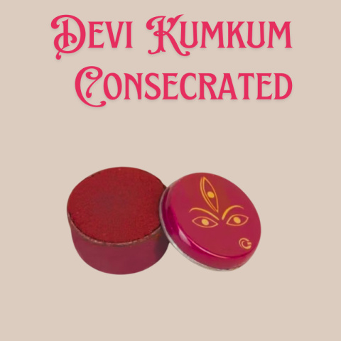 Devi Linga Bhairavi Kumkum SMALL Consecrated