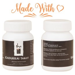 Haritaki / Kadukkai Tablets, 60 pcs.