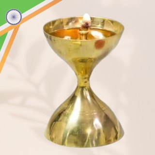 ISHA Buddha Lamp - Brass lamp 7x10