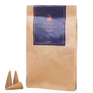 Mystical Vilvam Conical Incense Sticks (Pack of 20 Cone)