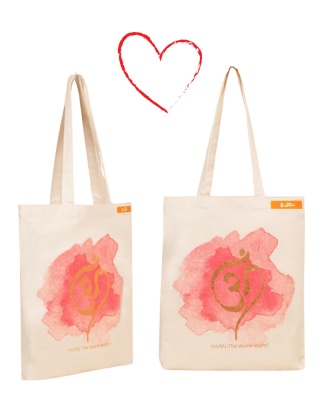 Organic Bag With AUM Print