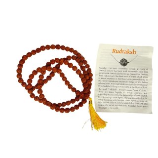 Rudraksha Panchamukhi Mala Size - 8mm