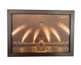 Framed photo Dhyanalinga ISHA - LARGE 33.5 x 23.5