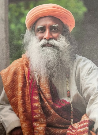 Framed photo Sadhguru ISHA - 22,5x17,5