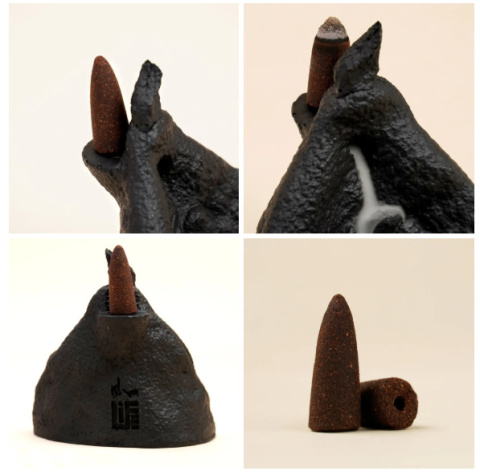 Adiyogi Backflow - Incense Holder + 15 Cones