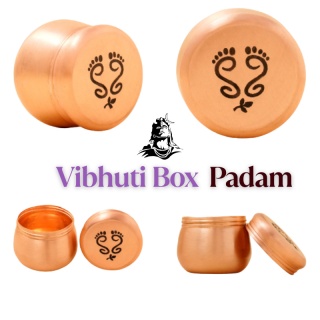 PADAM Barrel Copper Box for Vibhuti (High) ISHA