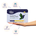 Bliss Natural Organic Sanitary Napkins XXXL Fluffy (6 Pads) | Night pads