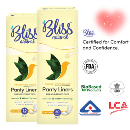 Bliss Natural - Bliss Panty Liners 100% Organic