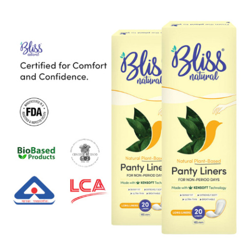 Bliss Natural - Panty Liners Bliss 100% Organic Sanitary Pads