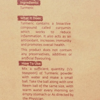 Organic Turmeric Powder Turmeric Sadhana ISHA 100g