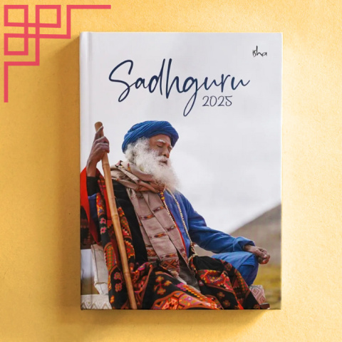 Buch Kalender Tagebuch 2025 von Sadhguru - ISHA