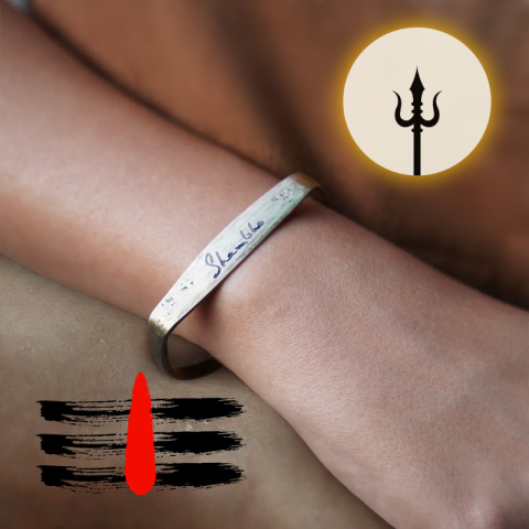 ISHA Shambho bracelet with ISHA Mantra