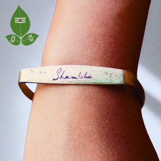 ISHA Shambho bracelet with ISHA Mantra