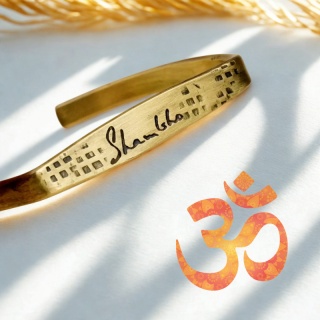 ISHA Shambho bracelet with ISHA Mantra
