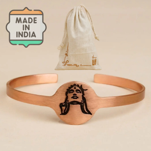 ISHA Adiyogi Copper Bracelet 100% Copper