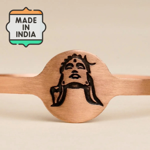ISHA Adiyogi Copper Bracelet 100% Copper
