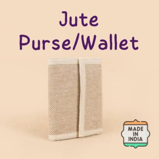 Jute Fold-out Wallet ISHA