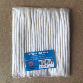 Cotton wicks LONG Diya lamps