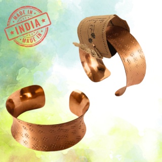 Copper bracelet 100% Copper ISHA wide