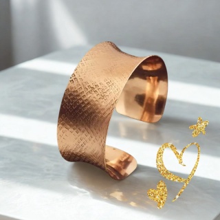 Copper bracelet 100% Copper ISHA wide