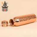 Copper bottle BIG hammered copper 950ml ISHA