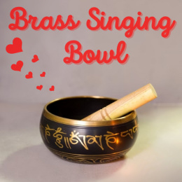 Misa Grająca Mosiężna - Brass Singing Bowl ISHA