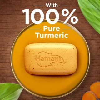 Hamam Turmeric Scrub Soap 100g