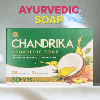 Ayurvedic Soap Chandrika 75g Bar Soap