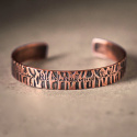 Yoga Yogeshwaraya Chant Copper Bracelet 100% Copper (ISHA)