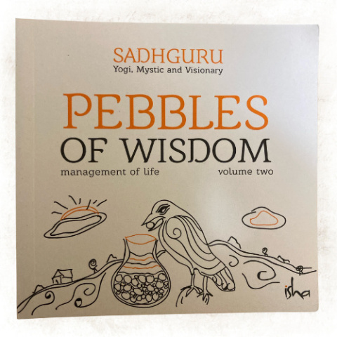 Pebbles Of Wisdom Sadhguru book - English