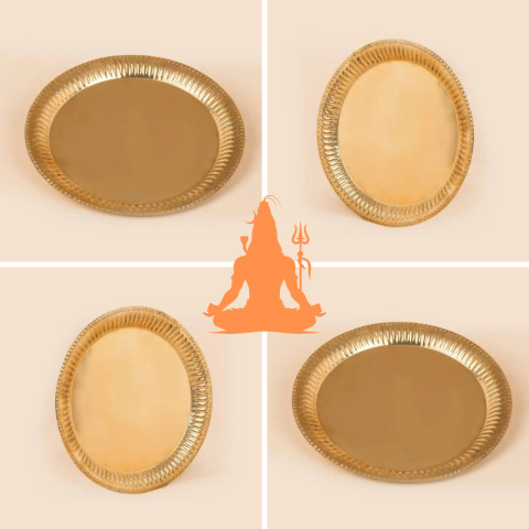 Sannidhi Offering Plate Brass ISHA