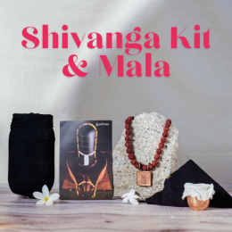 Zestaw Shivanga Kit Mala Rudraksha ISHA