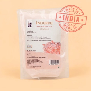 Induppu rock salt (500 g). HIMALAYE Pink Salt