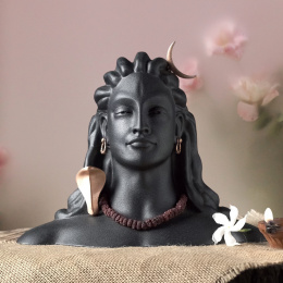 Adiyogi Statue 6 inches = 15.2 cm