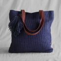 Jute Bag - Indigo Logo ISHA