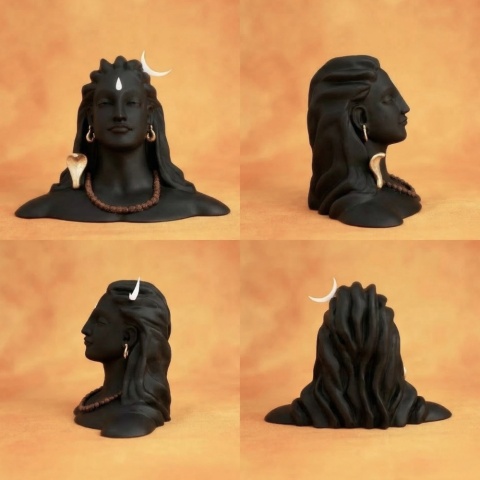 Adiyogi - Beautifully Made 6 inches (15.2 cm) Fiber
