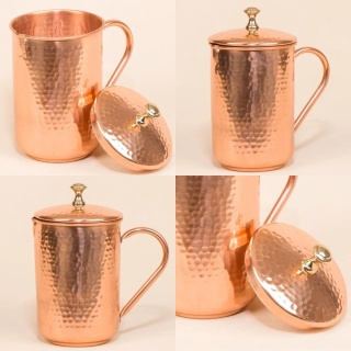 Hammered Copper Jug – 1500ml Copper ISHA