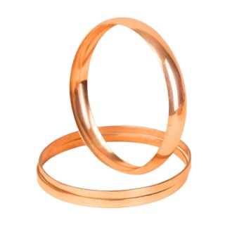 COPPER CUFF Triple Bracelet - Isha