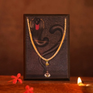 Naga Photo 16.5x11.5 - photo with stand ISHA