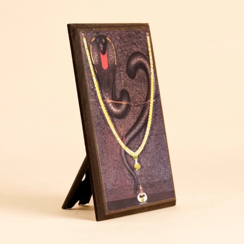 Naga Photo 16.5x11.5 - photo with stand ISHA