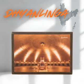 Dhyanalinga - photo with bracket