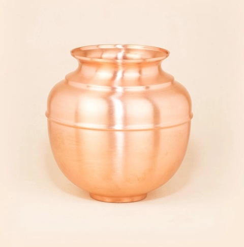 Traditional Copper Water vessel (Jeevarasam Pot) – 5 Liters