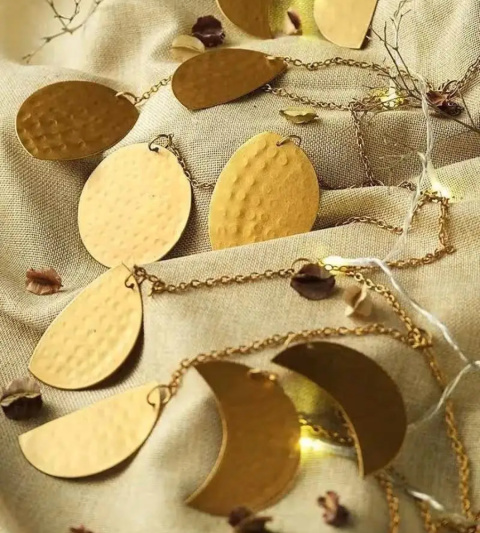 Adiyogi Moon Phases - Wall Hanging Moon Phases - Horizontal ISHA