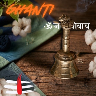 GHANTI Traditional MEDIUM Brass Bell – Sound of Awakening and Authentic Handicraft