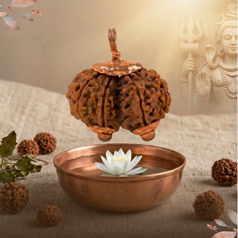 Gaurishankar Queen of Rudraksha Consecrated Isha Gauri-Shankar Gowrishanker