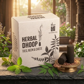 Herbal Dhoop (20 pcs). From Chaste, Tulsi and Neem.