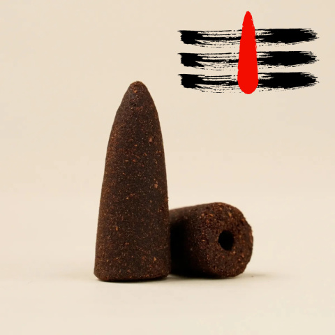 Nagachampa Cone Incense Sticks for Adiyogi Backflow 20 Cone Incense Sticks