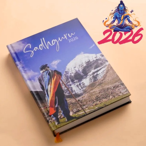 Calendar Book Journal 2026 Sadhguru - ISHA