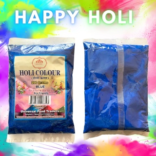 Coloured Powder - BLUE Holi Festival 200g Eco Friendly